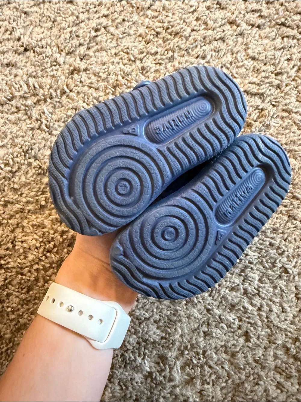 Navy Blue Native Sandals